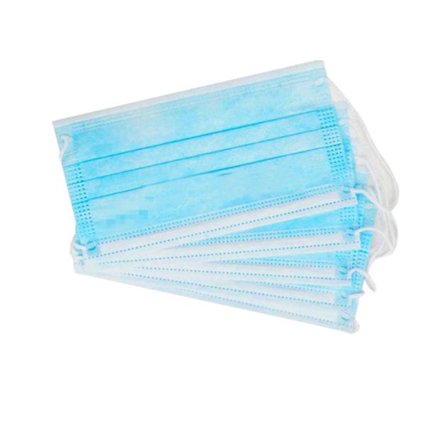 Anti Pollution Disposable Breathing Mask Waterproof And Non - Woven Disposable Mask With Three Layers