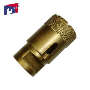 Vacuum brazed diamond Core bits for porcelain tile granite marble stone