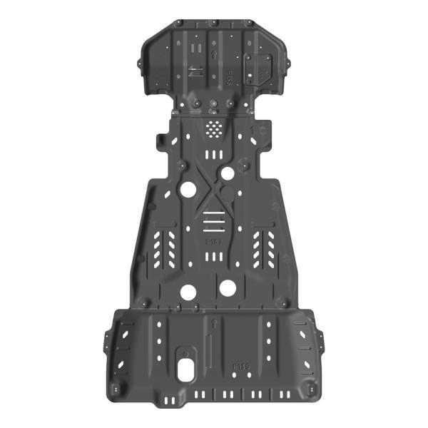 2007-2009 Year The Most Popular Lower Guard Front Engine Base Skid Plate for Toyota Land Cruiser LC100