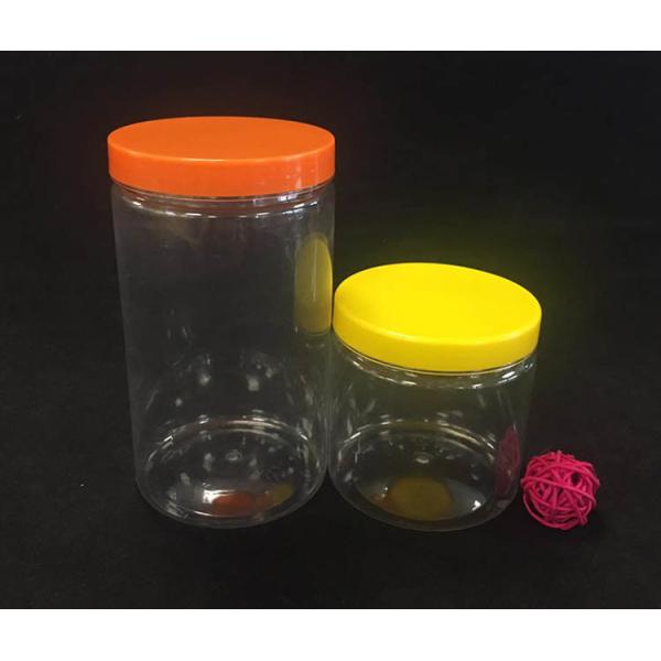 Custom Transparent Plastic Jar Containers Custom Logo Printing Paper Carton