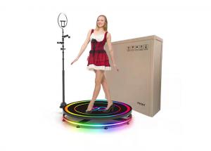 Wholesale Rotating Stand 360 Photo Booth Parties 360 Spin Photo Booth With Flight Case from china suppliers
