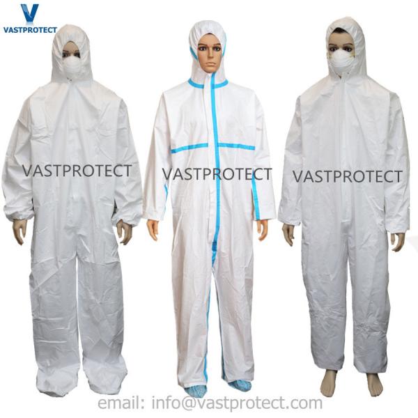 S M L X XL 3XL 4XL Anti Static CE Type 5 6 Cat 3 Disposable Coveralls For