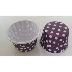 Wholesale Purple with dot Souffle cups from china suppliers