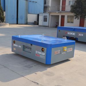 Intelligent Electric Trackless Transfer Trolley With Lifting Device 3 Tons