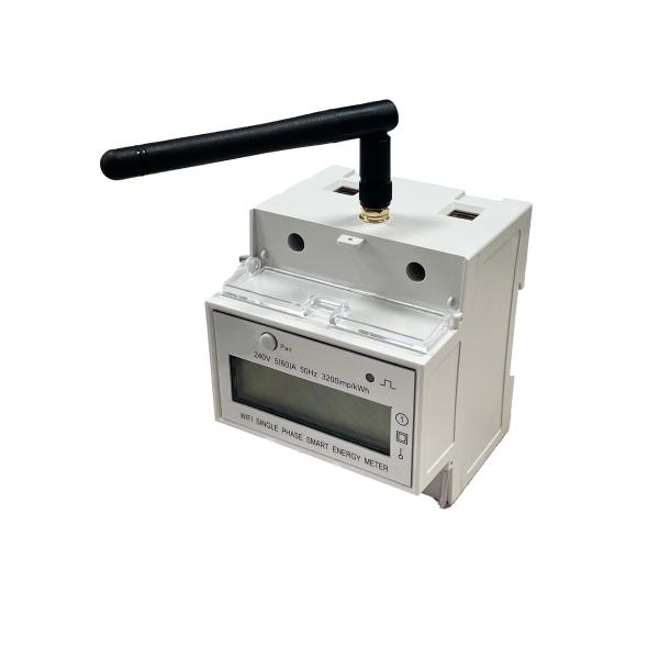 Quality Rechargeable Digital Kwh Meter Single Phase GPRS GSM Smart Wifi Energy Meter for sale