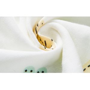 40S Combed Fiber Double Layer Muslin Fabric Soft Double Gauze Fabric