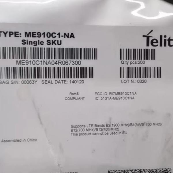 Quality ME910C1-NA Wireless GPS Module LCC/LGA Type M1/NB1 LTE modules for sale