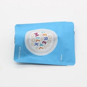 CMYK Printed Stand Up Barrier Pouches 50g Reusable ziplockk Bags