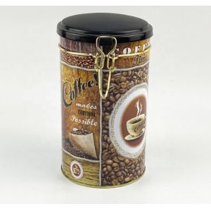 Long-Lasting Coffee Storage With Customized Logo Coffee Tin Cans