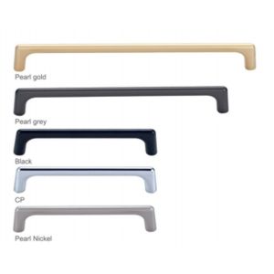 96mm Hardware Black Pull Handles Furniture Kitchen Cabinet Drawer