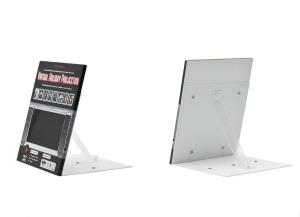 Digital Countertop Sign with Custom Graphics , 10.1 LCD Screen merchandising video display