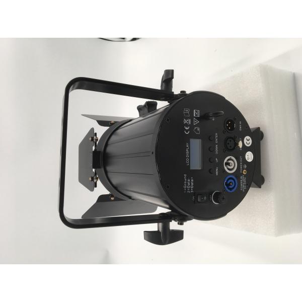 200W RGBW LED Fresnel Spotlight 50K Hours Lifespan DMX Control