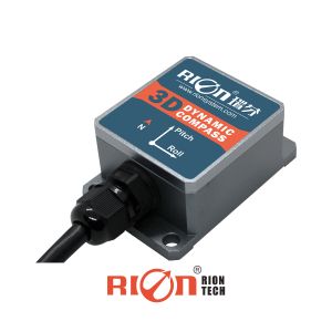 DC9 - 36V Magnetic Digital Compass Sensor Dynamic Working