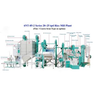 Advanced design 500kg per hour rice mill and crusher combined machine with low