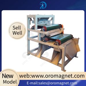 Permanent Roller for 1.5 KW Belt Conveyor Magnetic Separator For Iron Remover