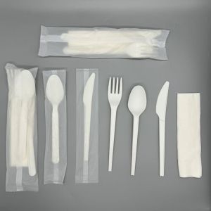 Wholesale Biodegradable Cutlery Composable PLA Airline Dispos Plastiable Biodegradablec Cutlery from china suppliers