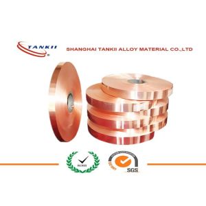 Corrosion-resistance Copper ETP Foil 0.075mm * 21mm Use for Commutators /