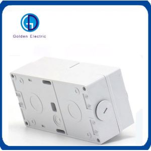 Standard Grounding Multi-Function 2 Gang 13A IP66 Weatherproof Wall Sockets and