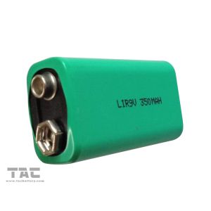 9V Rechargeable Lithium ion Cylindrical Battery Cell For Test Meter