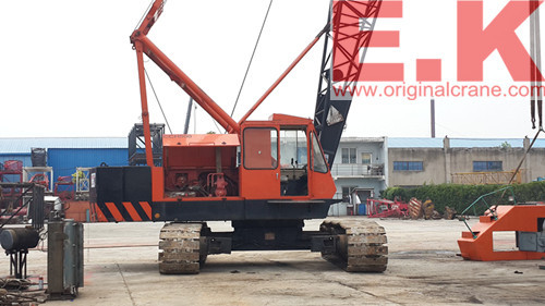 Used IHI lattice boom crawler crane track crane construction machine