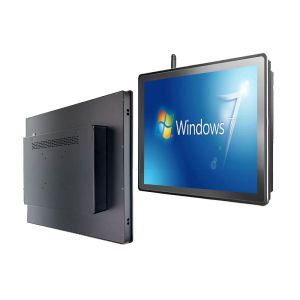 19 inch Thin Comercial Front Open Frame Embedded Ip65 All in One Workshop Wall