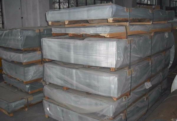 Anti Corrosion Plain Aluminum Sheet , Marine Grade Aluminum Steel Sheet For Building