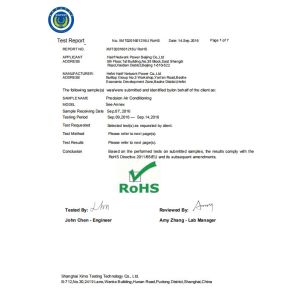 Hefei Hairf Network Power Co.,Ltd. Certifications