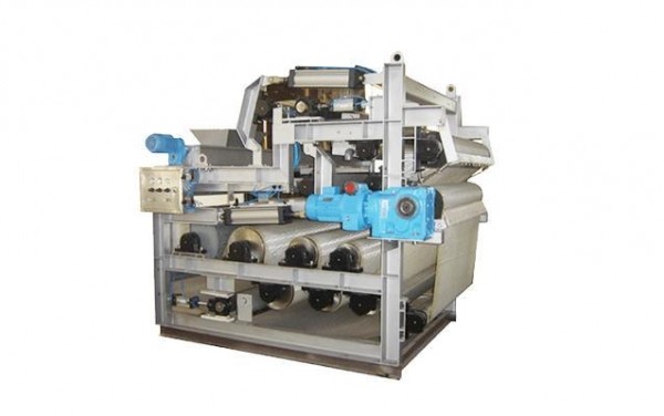 Low Noise Belt Filter Press DJ A Serial Belt Squeezing Machine Full Open