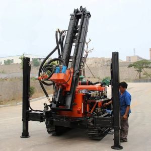 China Hydraulic Crawler Water Well Drilling Rig Borehole Drilling Rig  450m on sale