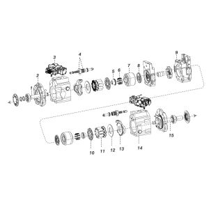 K3V180DTH-9N2S/2N2S for HD2045 Excavator Hydraulic Pumps – Fast-Response Design
