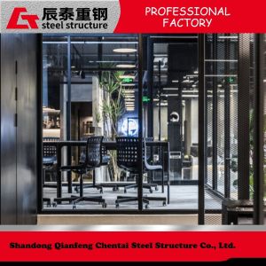 Modern Prefab Steel Commercial Buildings Customized Good Stiffness
