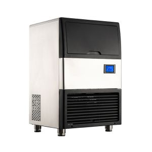 62 KG Daily LZ-100 Cylindrical Ice Machine Maker for Retail and Food Businesses