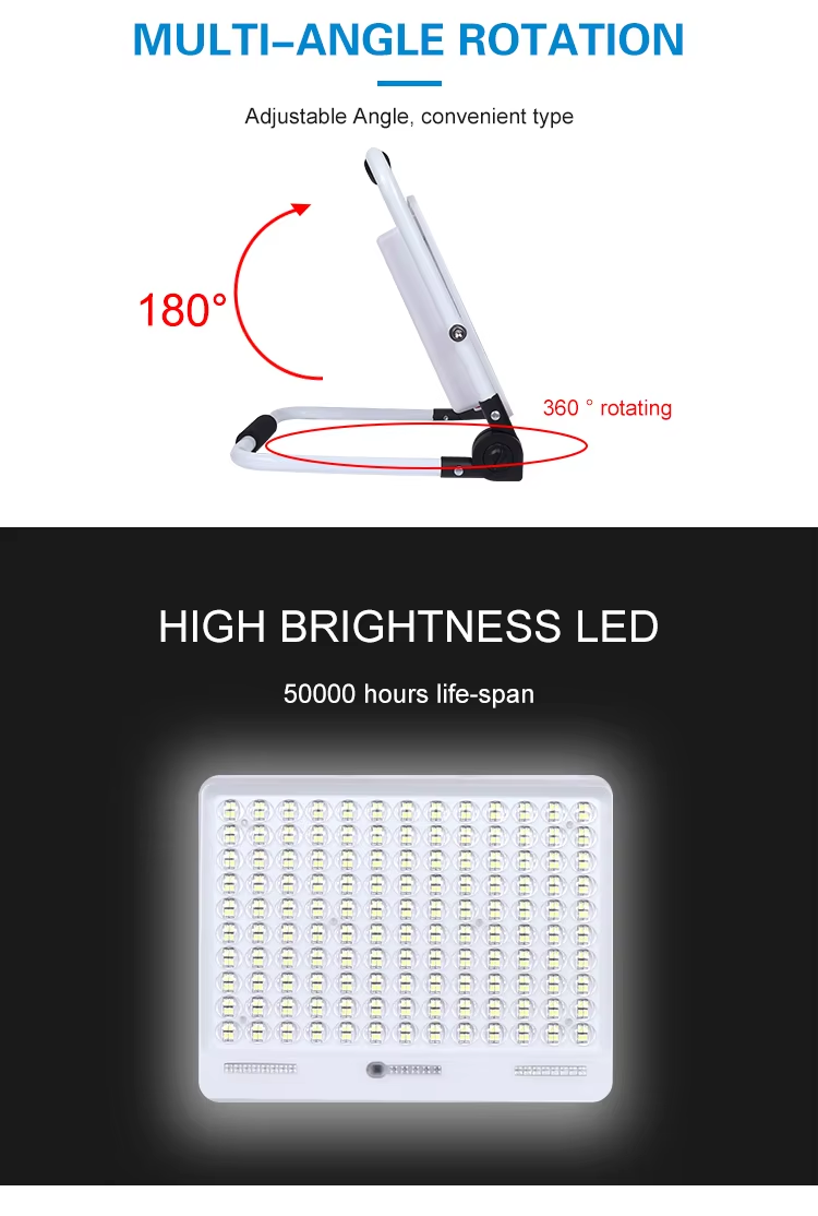 High brightness portable rotation,Strong searchlight, Emergency lighting for camping sites