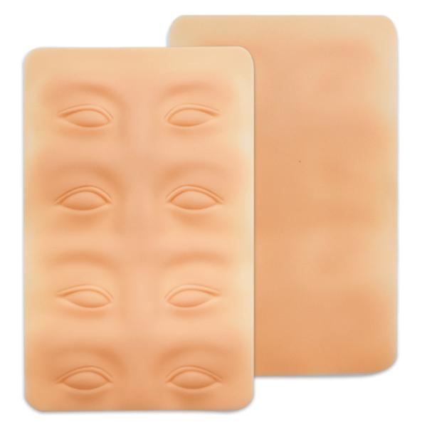 3D Silicone Eyebrow Permanent Makeup Practice Skin for eyebrows and eyelashes