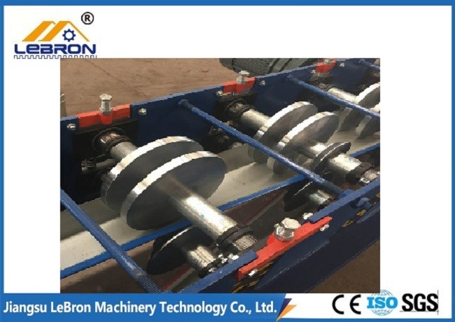 Half Round Metal Gutter Rolling Machine High Efficency 8~15m/min Forming Speed