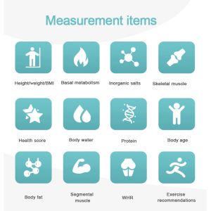 Gym BMI Height And Weight Measurement Scale Fat Measuring Machine