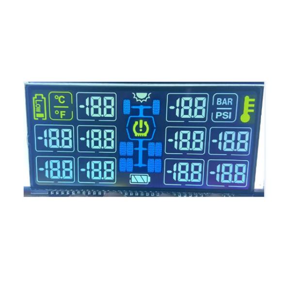 Quality Custom Size Panel Positive Digital Lcd Screen , 6 Digit 7 Segment Lcd Display for sale