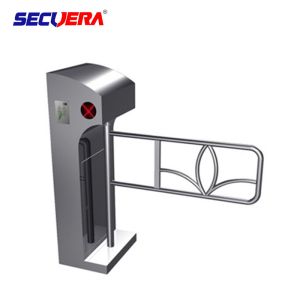 Smart Speed Pedestrian Control Electronic Flap Barrier Gate Glass Turnstiles
