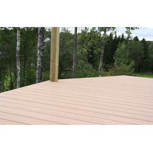 Wholesale Waterproof WPC Decking Flooring Eco-friendly With Natural Wood from china suppliers