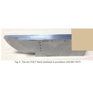 Hard Ultrasonic Calibration Block IIW type 2 Calibration Block Ultrasonic Ndt
