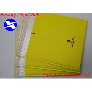 Wholesale Yellow Polyethylene Shipping Bags , 9.5&quot;X14&quot; Inches Custom Bubble Mailers from china suppliers