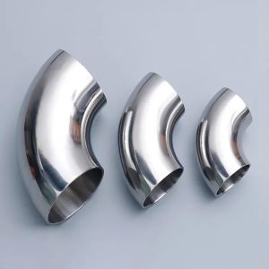 China Sanitary Male Stainless Steel Elbow  1/4 Bsp X 8 Mm Od Bending Stainless Steel Pipe Fitting on sale