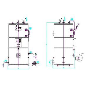 Vertical Gas & Oil Fired Hot Water Boilers
