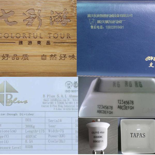 Dynamic Co2 Laser Marking Machine Expire Date / Serial Number / Batch Code For Pet Bottle