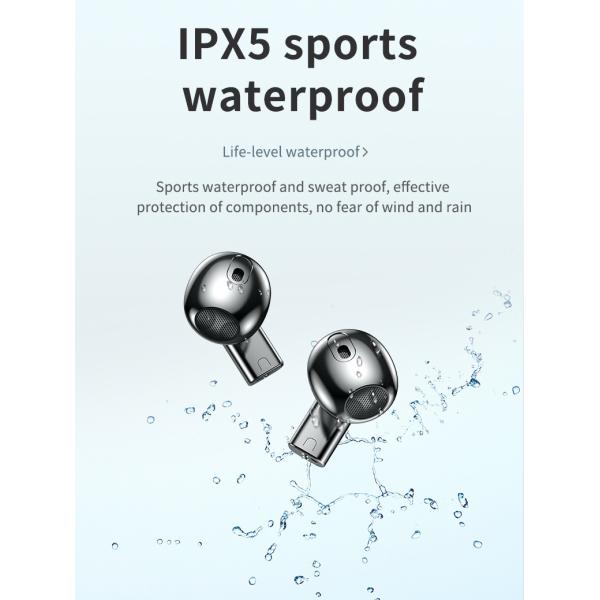 IPX5 Wireless Gaming Earbuds AVRCP Bluetooth 1hr Charging