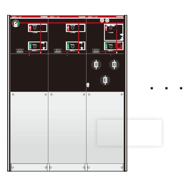 Metal Enclosed Gas Insulated Switchgear Safety Mechanical Interlocking 12kV-40