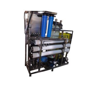 35000mg/L 1000psi 4000LPD Seawater Desalination System