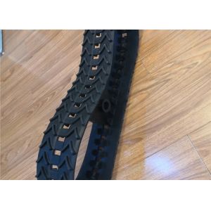 Small Machine 37mm Pitch Continuous Rubber Track