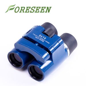 FORESEEN 6x18 Custom ABS Plastic kids compact waterproof binoculars