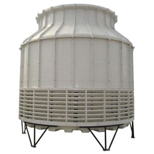 High Capacity Heavy Duty 50t FRP Round Shape Counter Flow Cooling Tower for